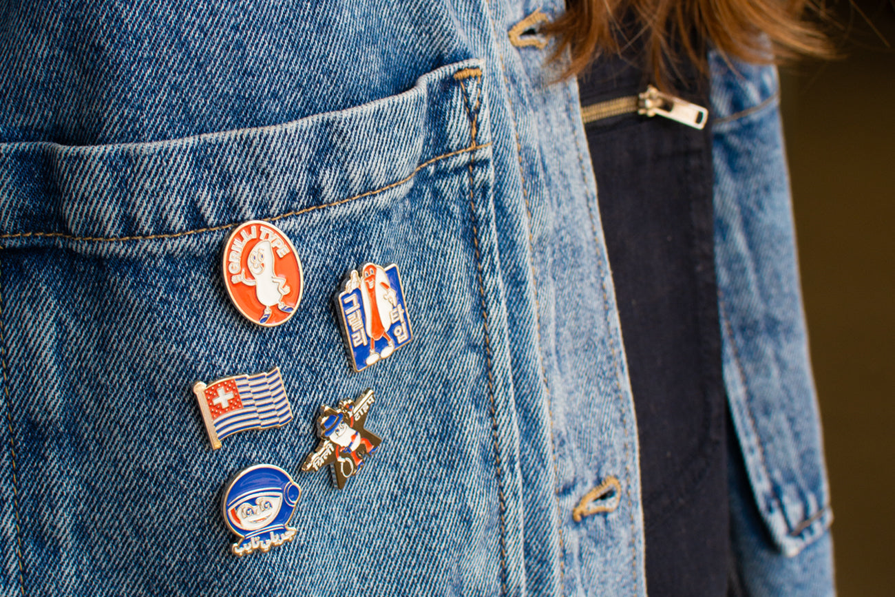GT America Intl Pins, 5 pcs.